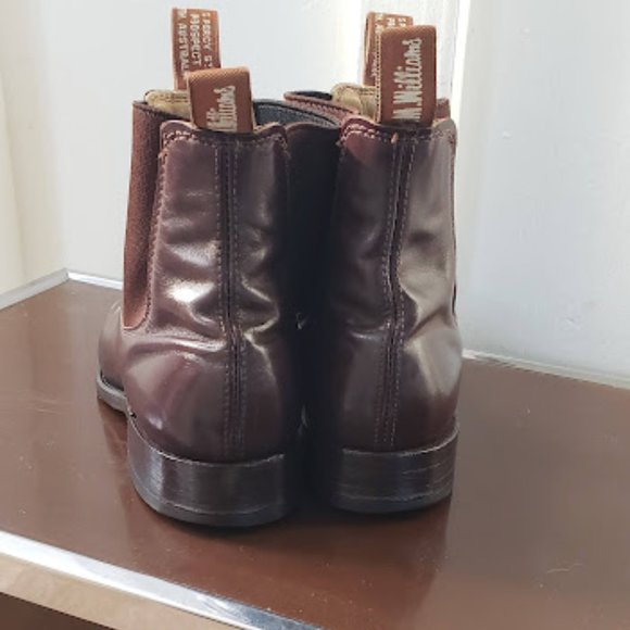 RM Williams Craftsman Boots Chestnut, Leather Sole  Men's Size 6.5 H AUS  7.5 US - Picture 4 of 15